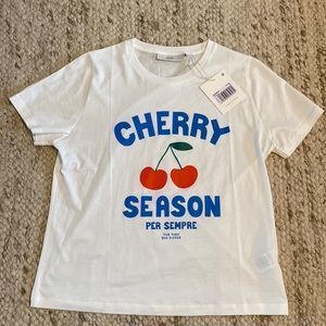 Tiny Big Sister Cherry graphic tee